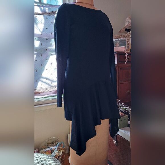 NWT Carlisle Asymmetrical Knit Mini Dress Size S - Picture 10 of 15